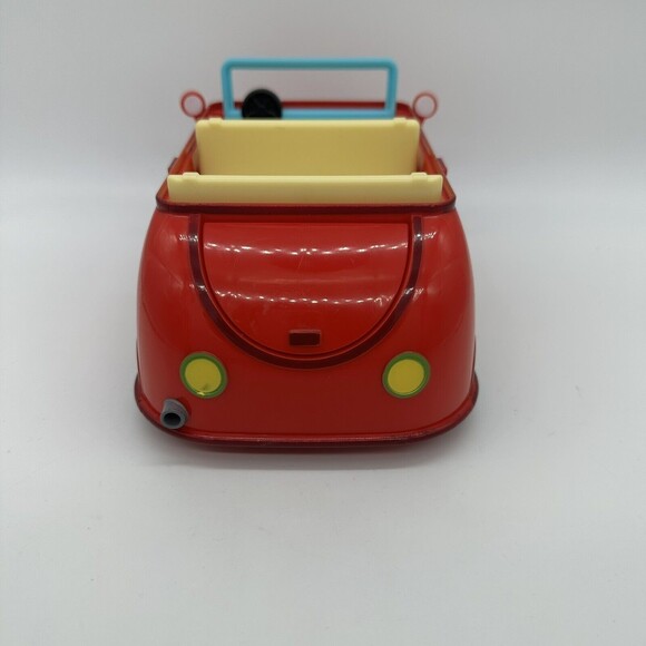 Peppa Pig Car Drives Bounces Music Headlights 4 Seats Peppa Vehicle Red Jazwares - Picture 5 of 7